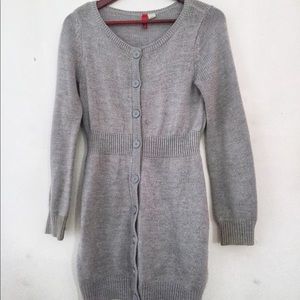 Gray Sweater Dress